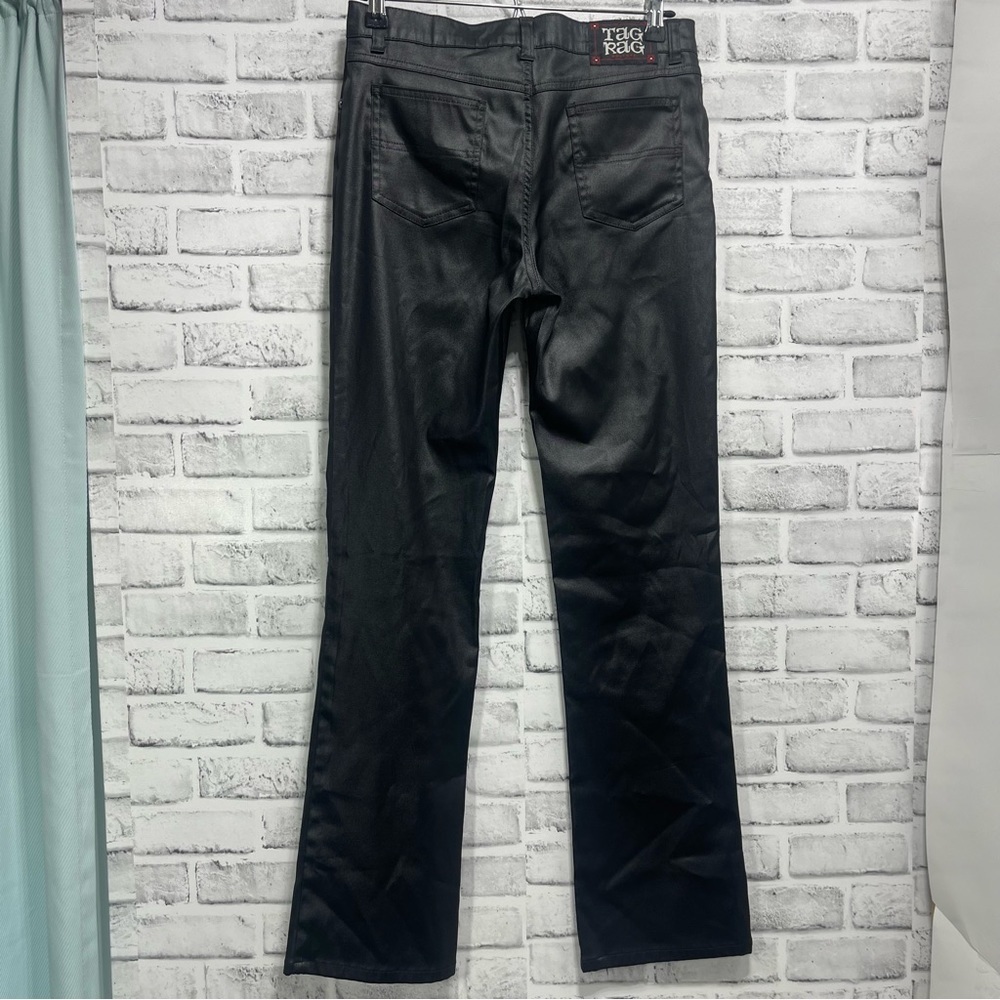 Tag Rag Culture Vintage Shiny Satin Feel Junior Pants 9 - Picture 4 of 10